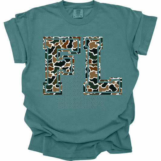 Florida Camo Graphic Tee
