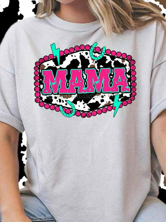 Mama Western Graphic Tee