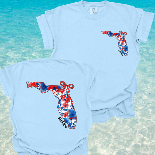 Floral Florida Graphic Tee