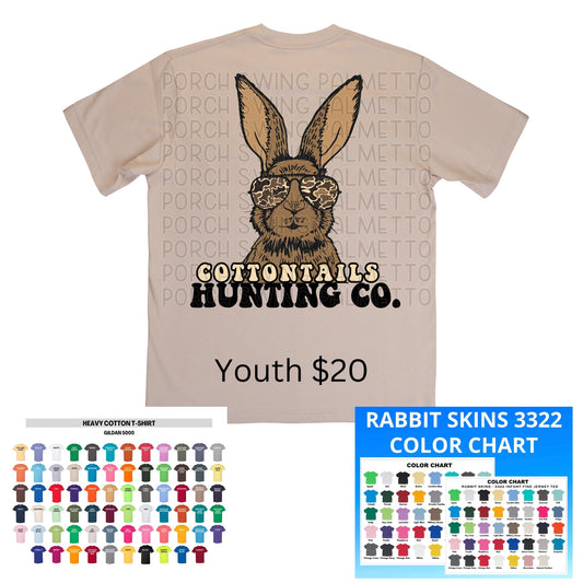 Cottontails Hunting Co. Youth Tee